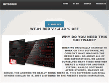Tablet Screenshot of bitsonic.eu